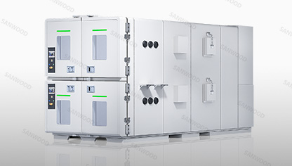 Walk-in double-layer battery explosion-proof test chamber